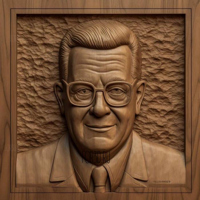 hank hill 4 stl model for CNC